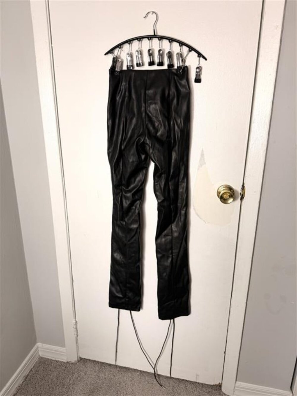 IAMGIA leather lace up pants - Picture 4 of 6